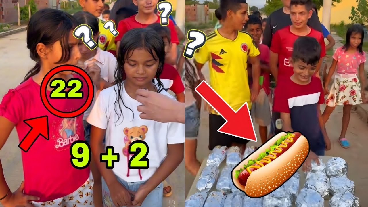 🤯🎁Regalamos hot dog🌭 a los niños más inteligentes🥳😁