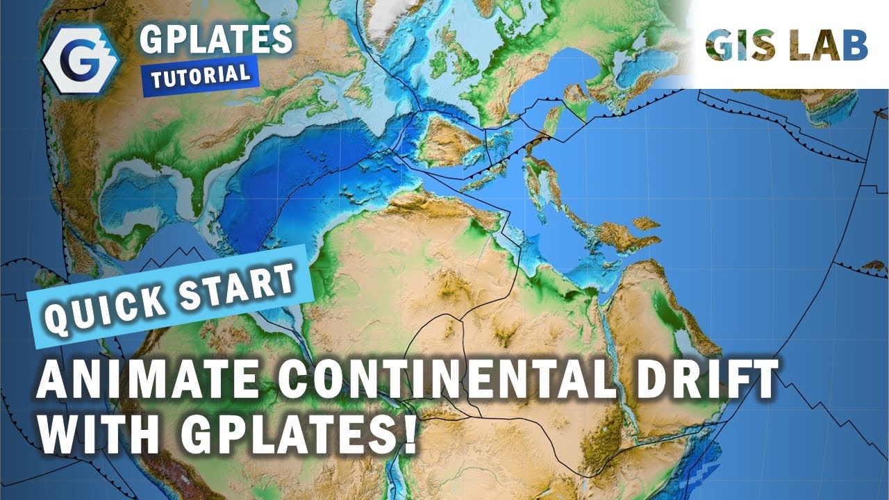 How to Simulate Continental Drift with GPlates | Full Tutorial for Beginners