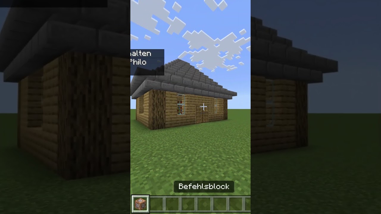 H&auml;user Kopieren In MINECRAFT BEDROCK ! per Command Block EASY | Minecraft Deutsch