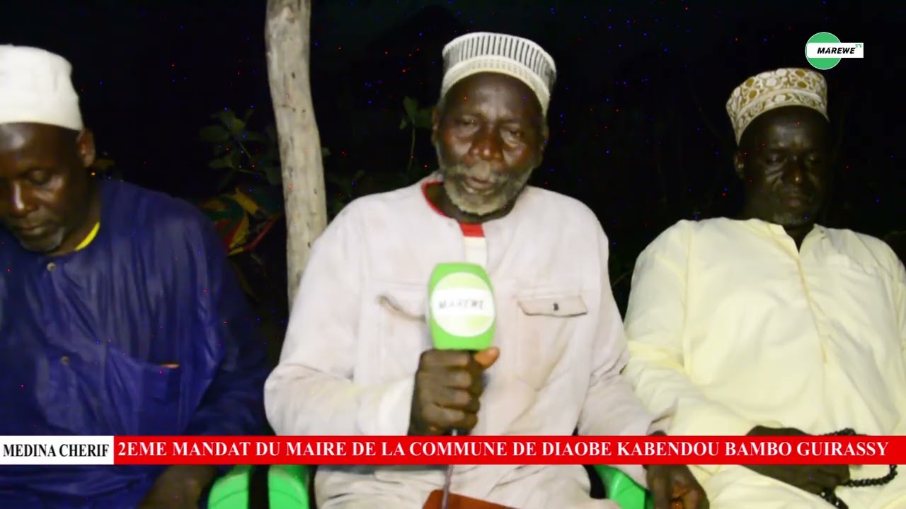 Médina cherif Diaobé dit oui 100% deuxième mandat du maire de la commune de Diaobé Kabendou Guirassy