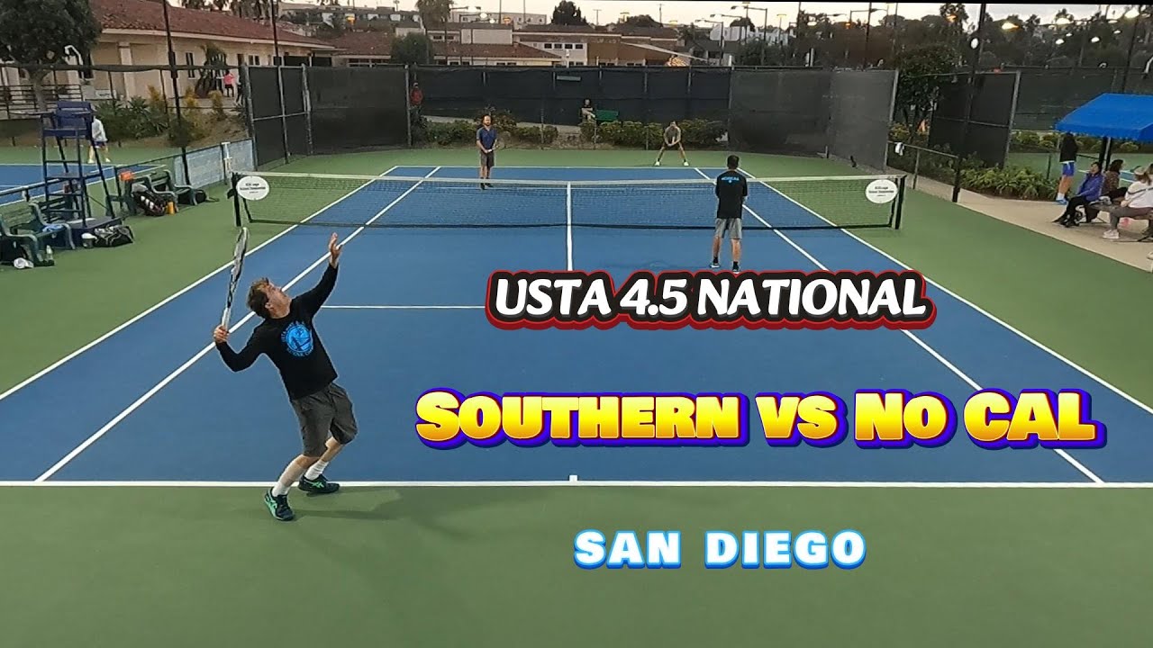 USTA 4.5 National | 40 AND OVER | Southern vs Nor California | Barnes Tennis Center |