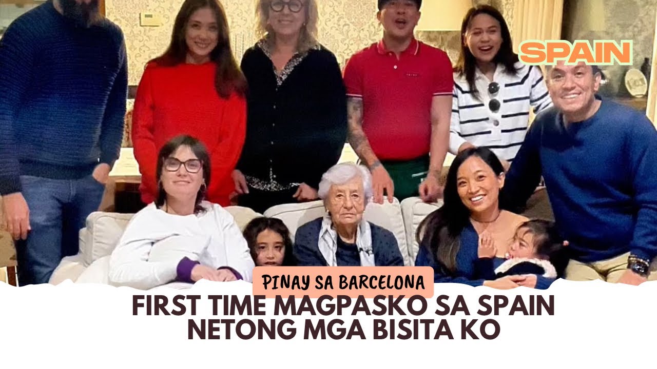 First time magpasko ng pinsan ko sa Spain