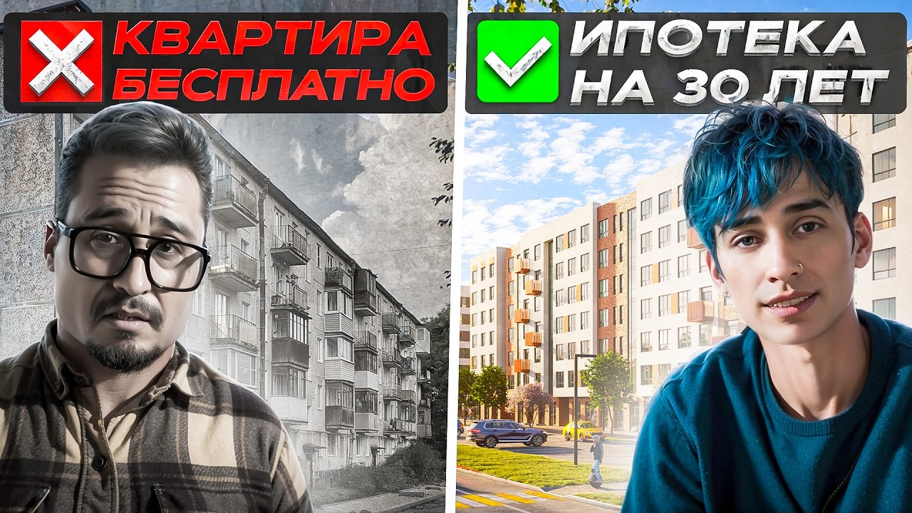 ЗУМЕРЫ — БЕЗ ЖИЛЬЯ, бумерам бесплатная квартира, миллениалам ипотека на 30 лет (или всё не так?)