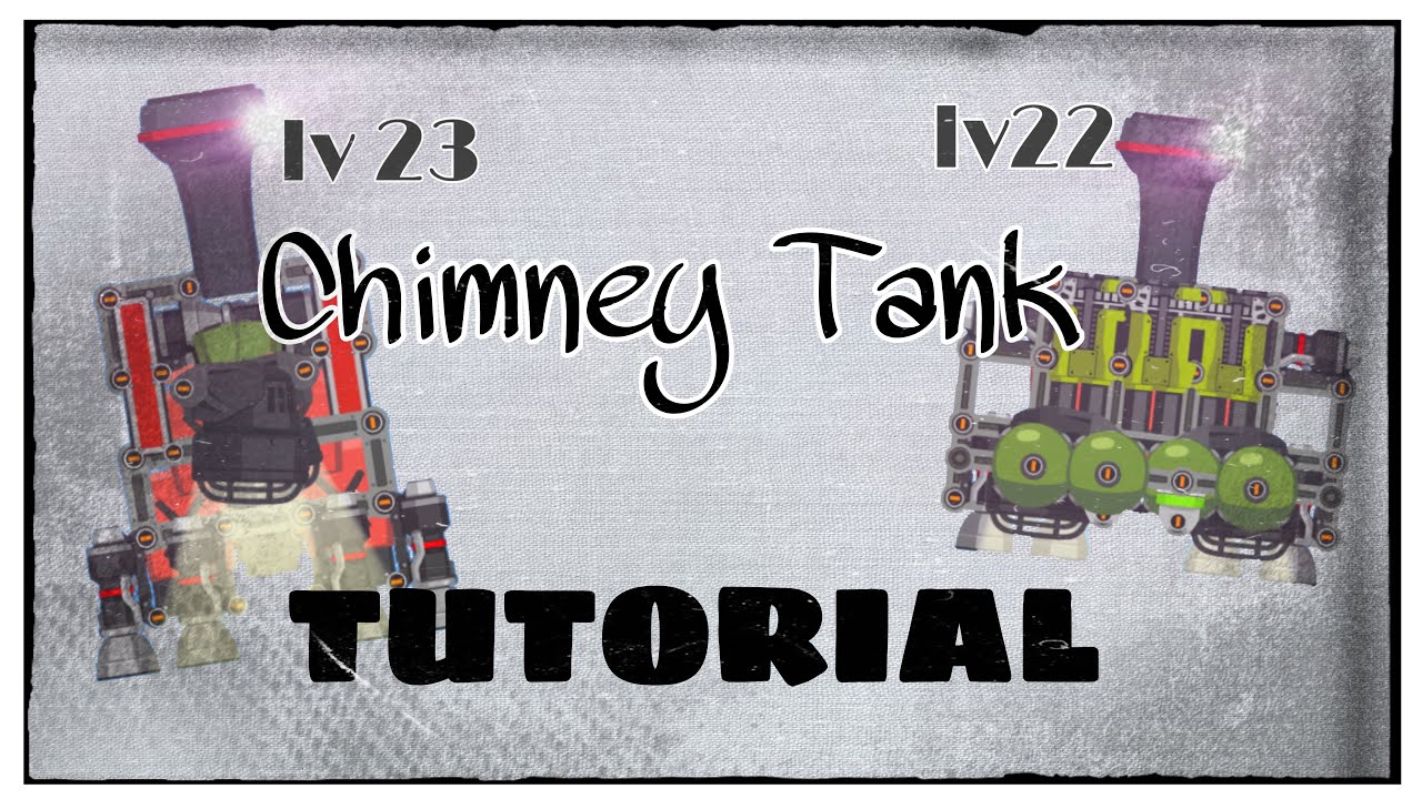 How to make a chimney tank！| super tank rumble