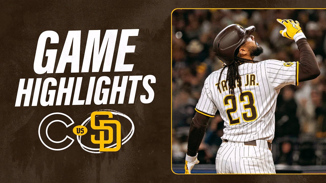 Cubs vs. Padres Game Highlights (4/14/25) | MLB Highlights