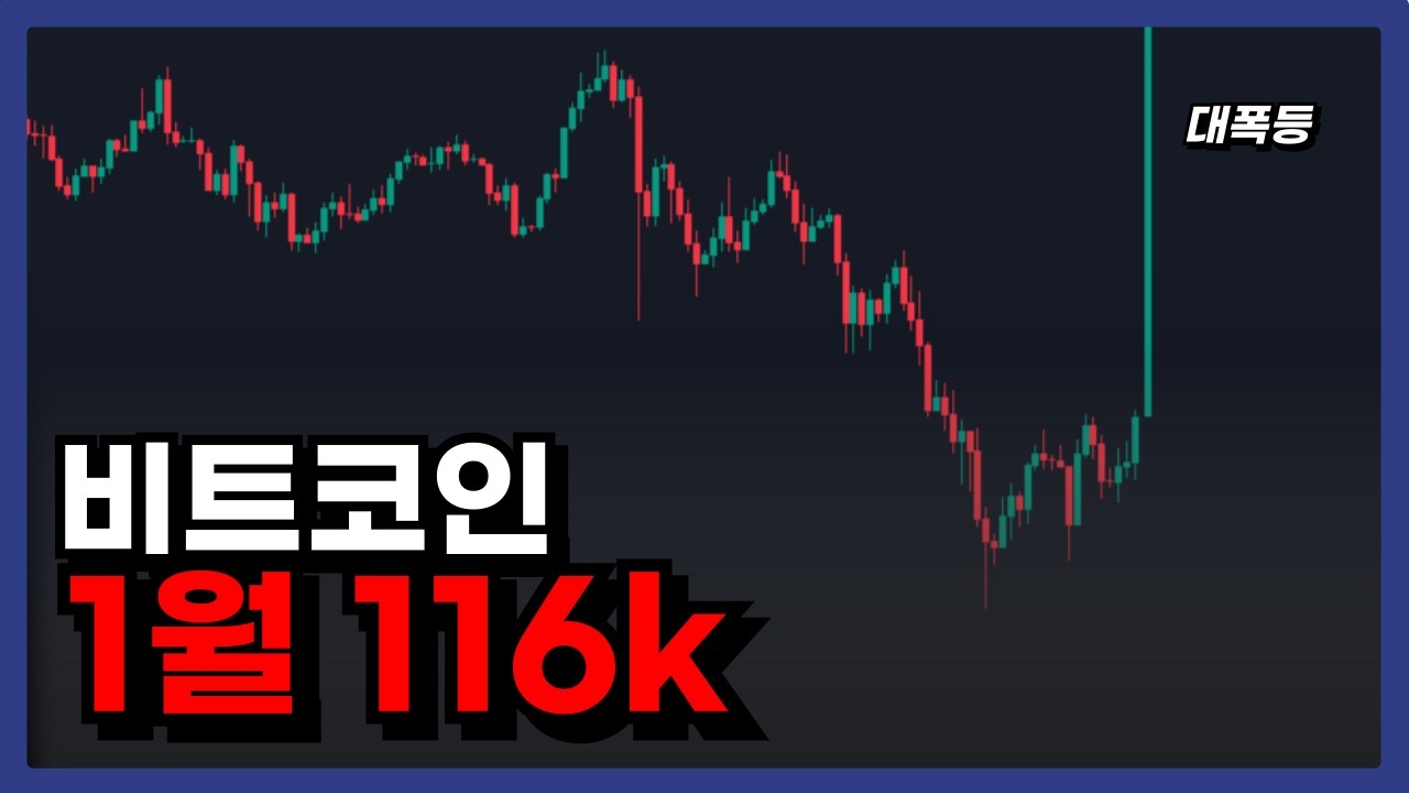 비트코인, 116k 대상승 시나리오 (ft.이더리움 폭등)