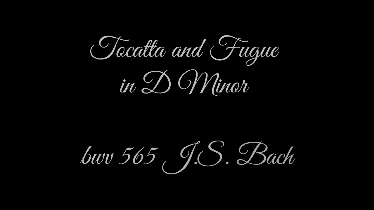 SAS ALEX - TOCCATA and FUGUE in D Minor BWV 565 (J.S. Bach)