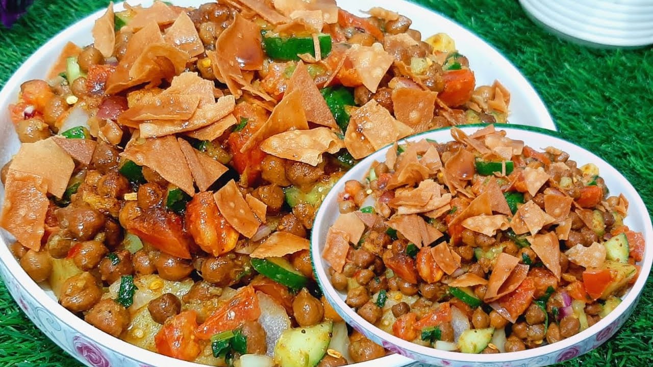 Iftar Special Recipes | Chana Chaat | Kala Chana Chaat Recipe |