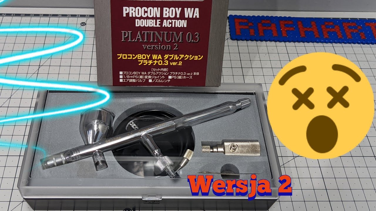 Aerograf Procon BOY WA PS289 0.3mm VER. 2.0 inbox 4k