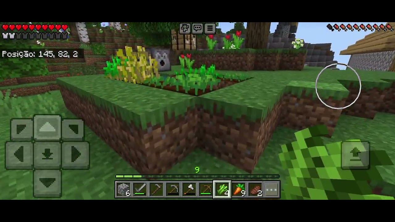 Fiz modificações na minha farme no 11°episódio Minecraft Bedrock