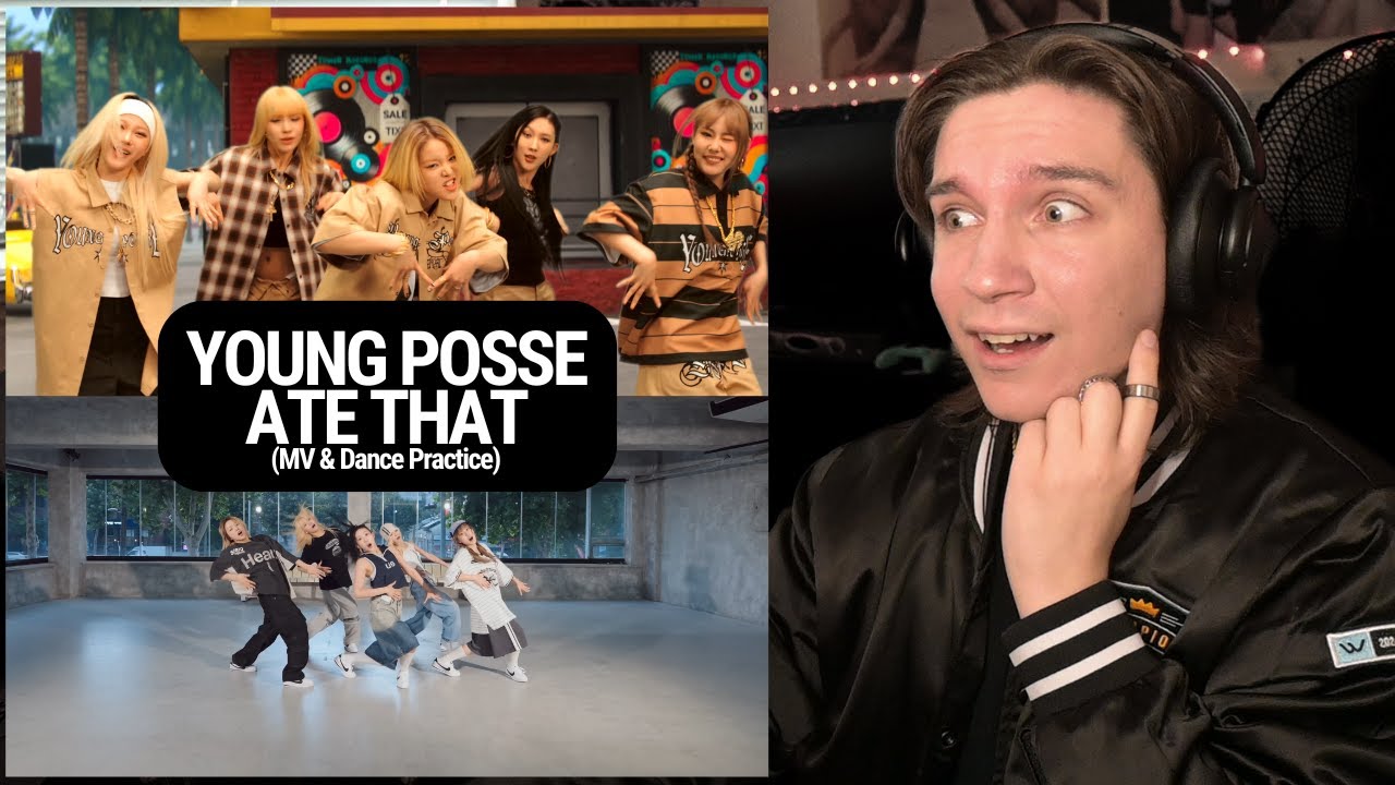 DANCER REACTS TO YOUNG POSSE (영파씨) 'ATE THAT' MV & Dance Practice ⎮ Fix Ver.
