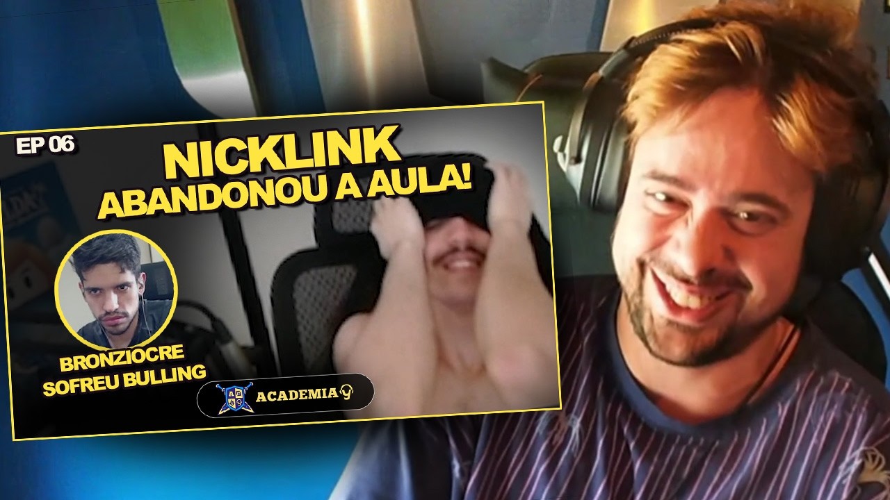 O NICKLINK ABANDONOU A AULA KKKKKKK! | YODA REACT MELHORES MOMENTOS ACADEMIA Y (EP.06)
