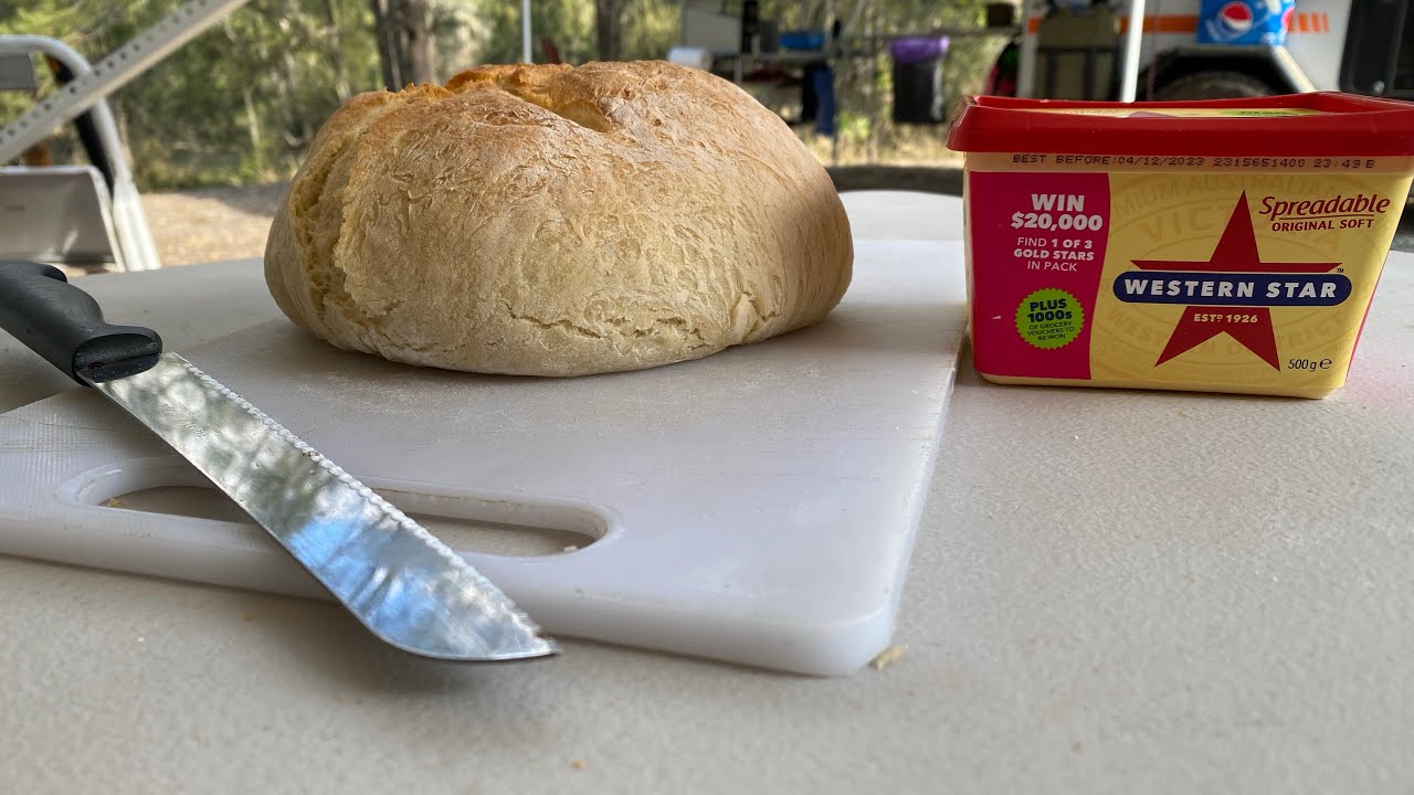 Enjoy Fresh Bread While Camping! Make Easy Bread In Your Camp Oven.