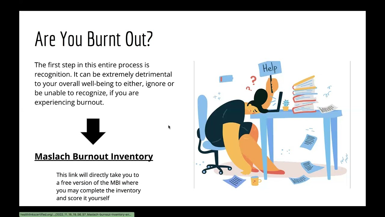 Burnout Webinar