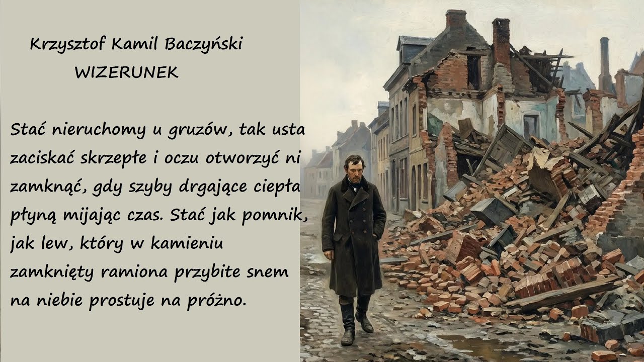 Wizerunek Krzysztof Kamil Baczyński Poezje Wiersze | Poezja Dla Duszy