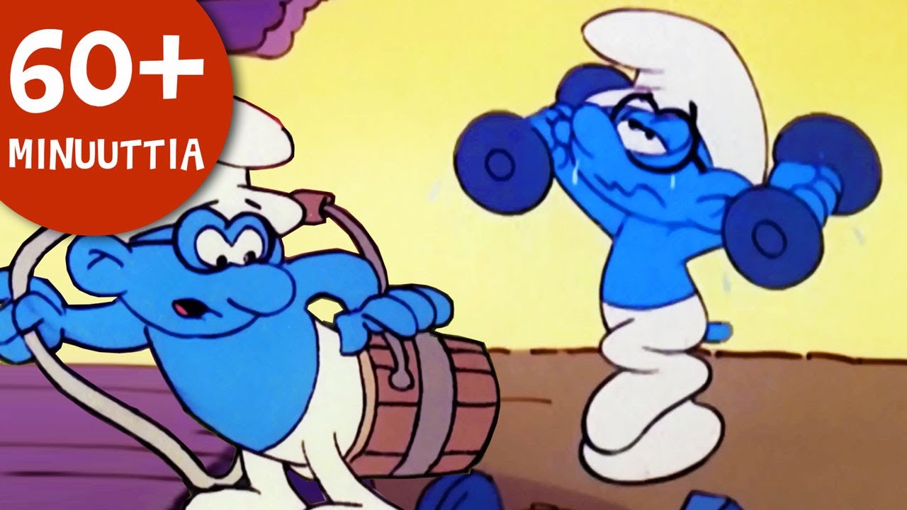 60+ minuuttia Smurffeja •Välkkysmurffi! • Smurffit