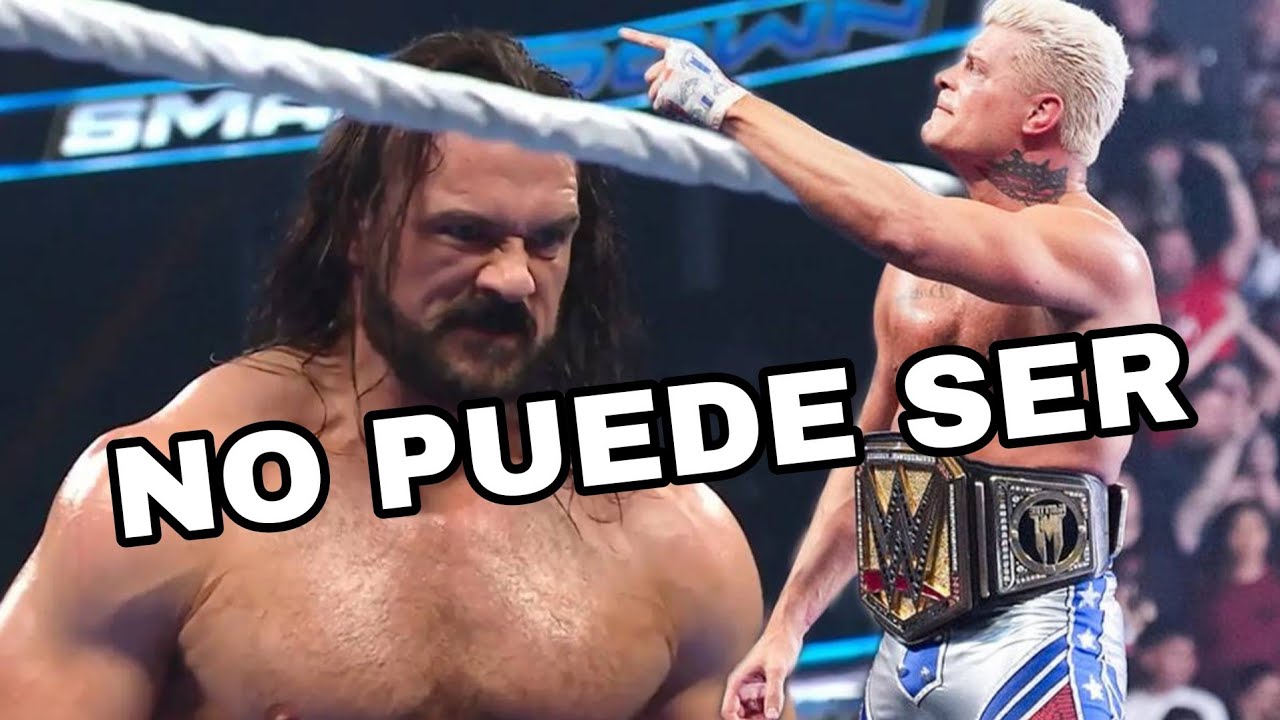 Fue Lindo mientras Duró.. Drew Mcintyre pierde el título ante Cody Rhodes