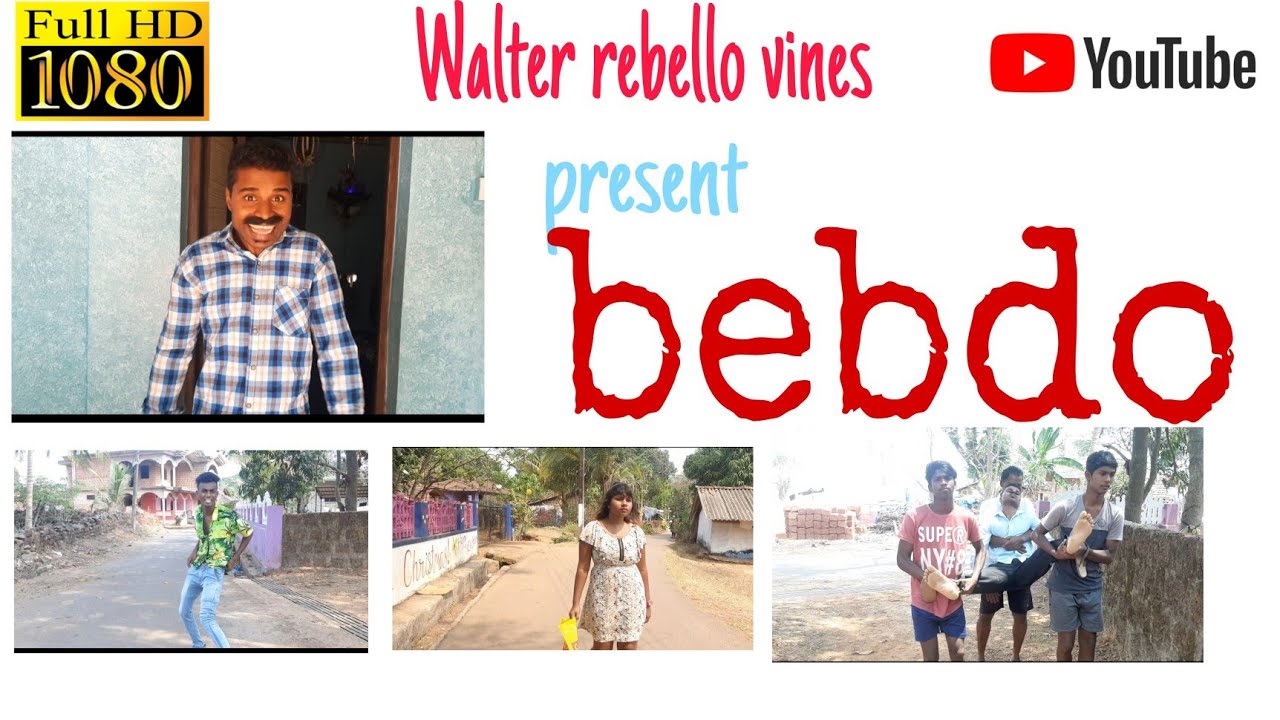 New Konkani comedy video//# BEBDO🤪#// by walter rebello