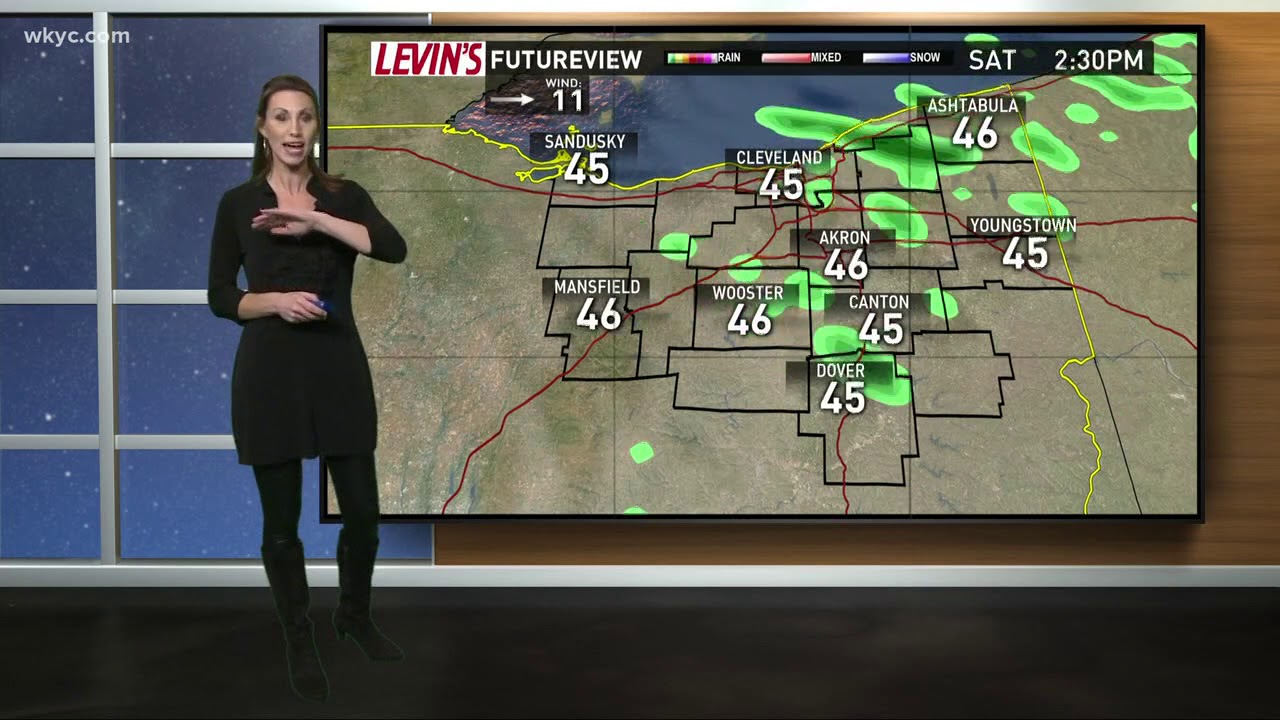 6 p.m. weather forecast for November 24, 2017