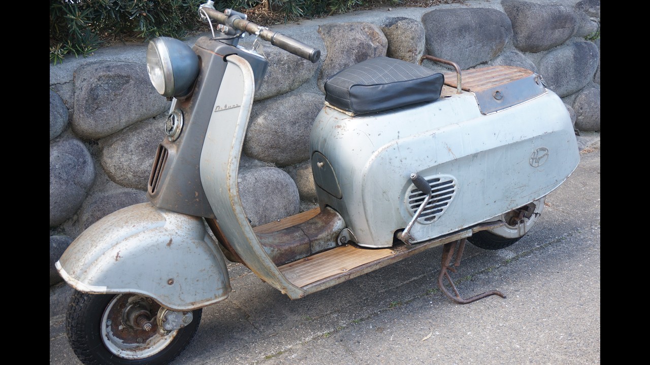 1958MITSUBISHI　SilverPigeon　BobbyDeluxe　C80　Detail各部詳細動画