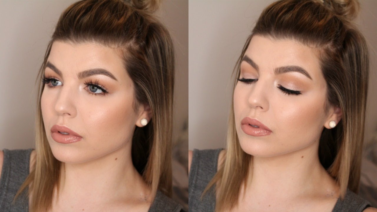 Spring Daytime Glam Makeup Tutorial (Great for Hooded Eyes!)