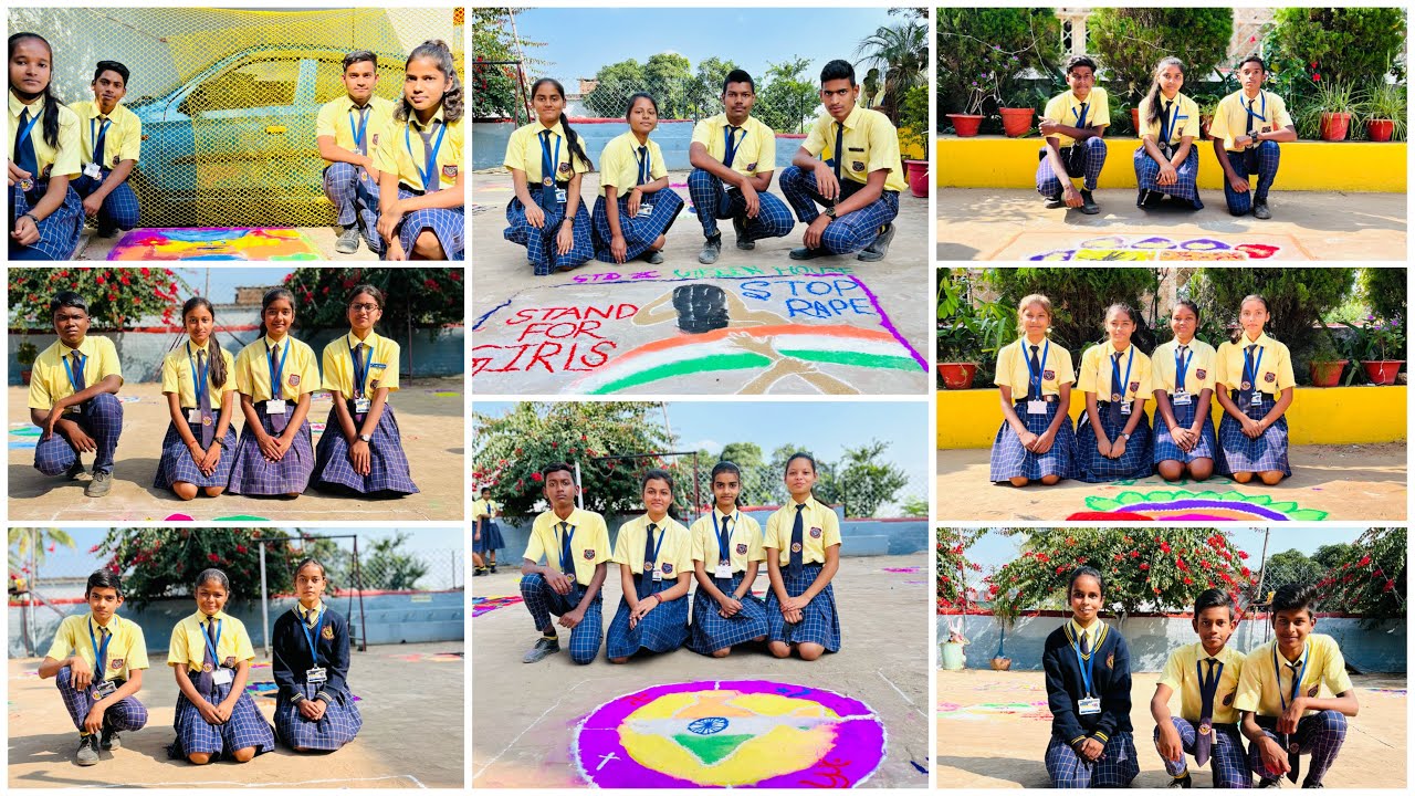 Rangoli Competition Loyola Academy 2022