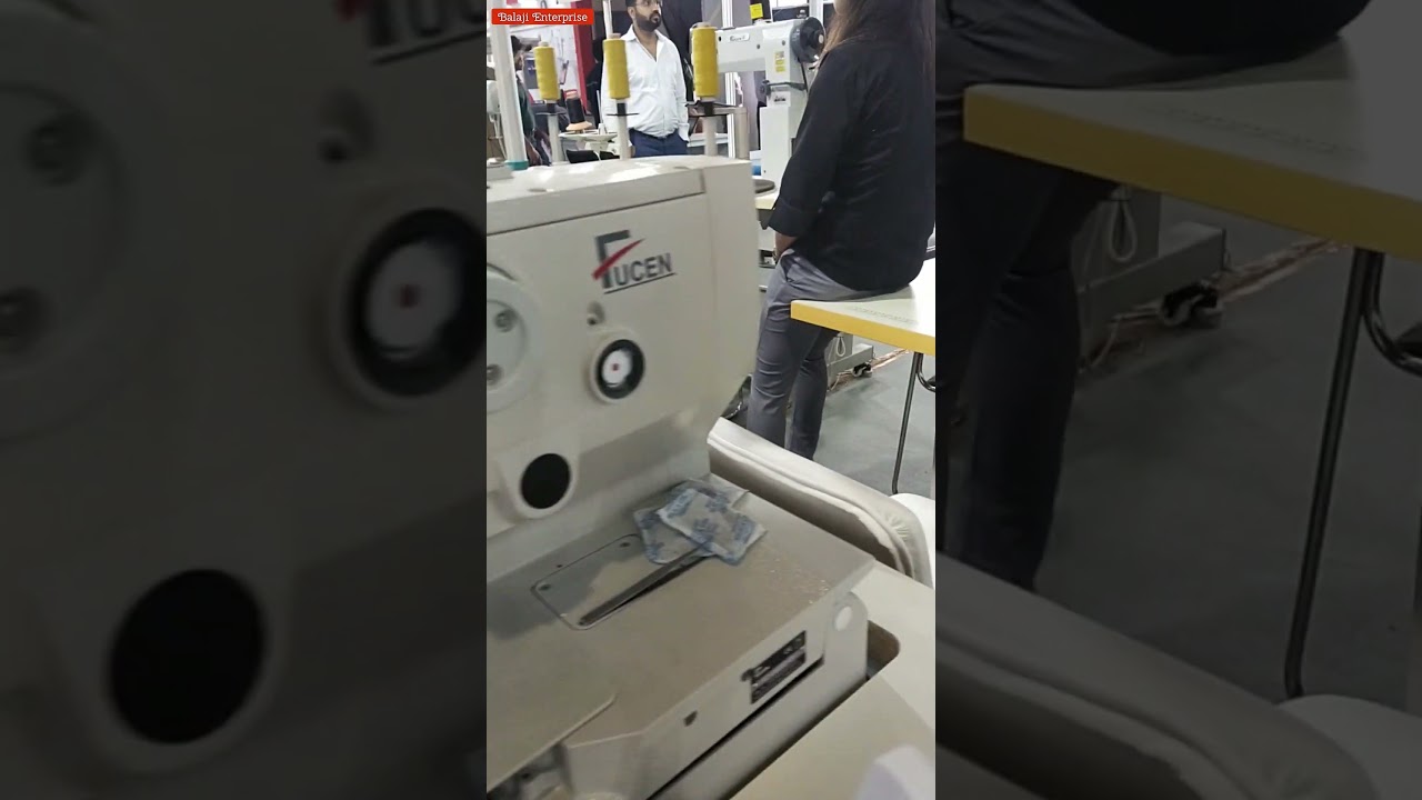 Fucen FC-9820D-01 High Speed Direct Drive Computer Controlled Eyelet Button Hole Sewing Machine