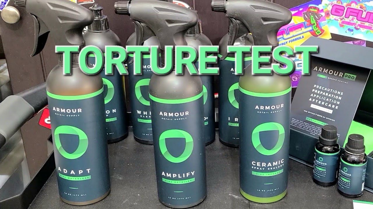 [ТЕСТ НА ПЫТКИ] Керамические спреи Armour Detail Supply против The Gauntlet