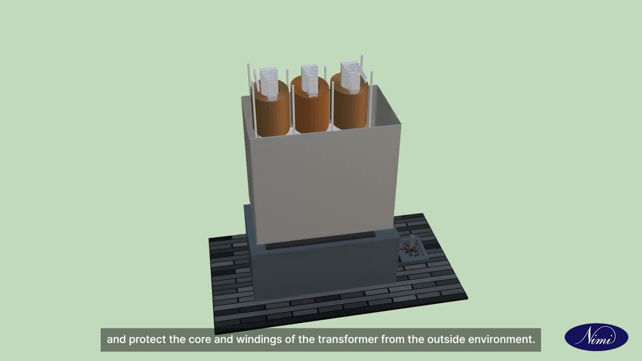 VERIFY THE TERMINALS AND ACCESSORIES OF THREE PHASE TRANSFORMER HT, LT | NIMI | DIGITAL | ENGLISH |