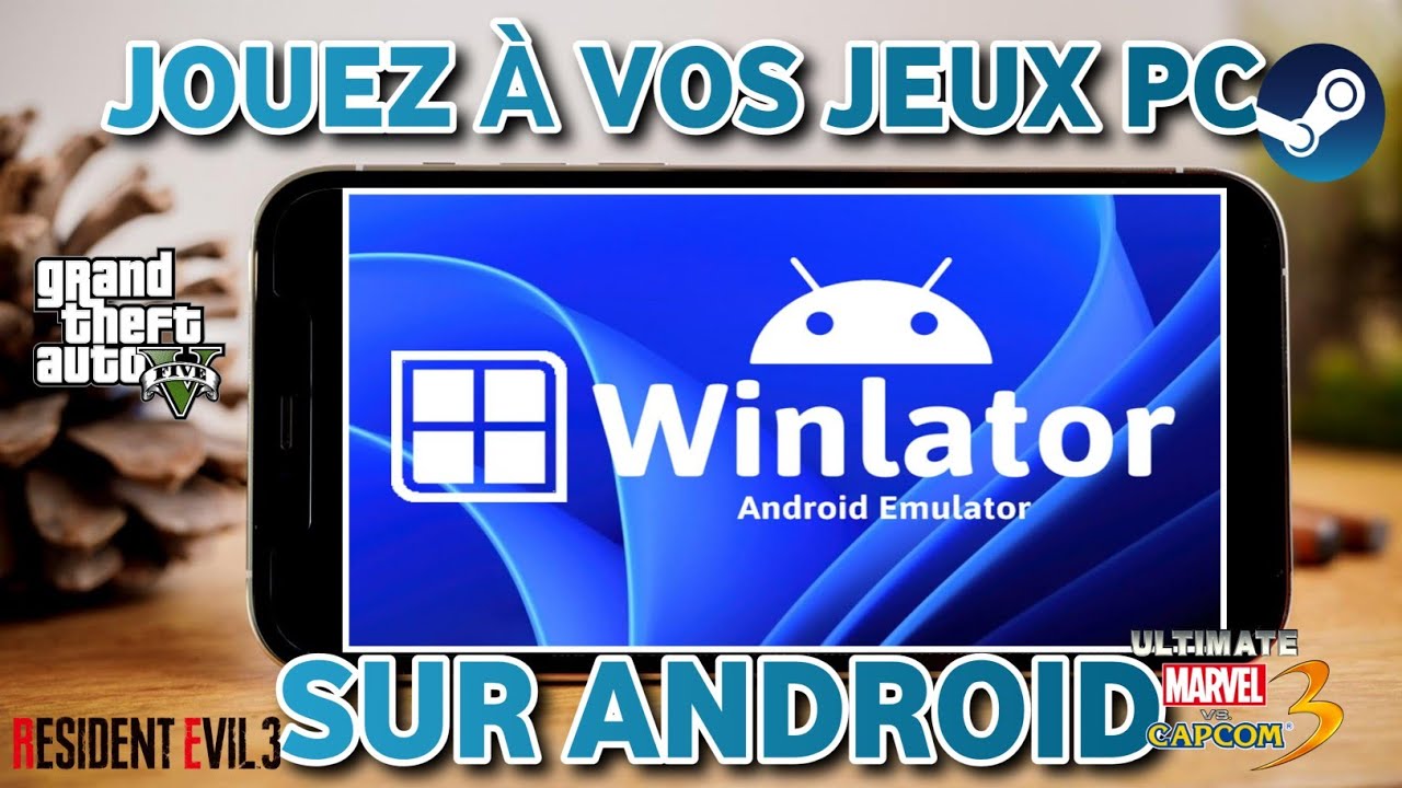 Jouez facilement à vos Jeux PC sur Android avec Winlator ! GTA 5, Marvel VS Capcom 3 et plus! 2024