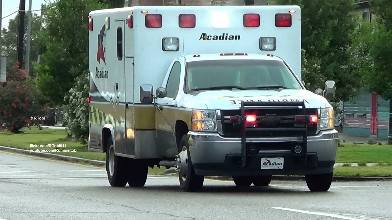 Acadian ambulance 344 responding in New Orleans [LA | 6/21/2017]