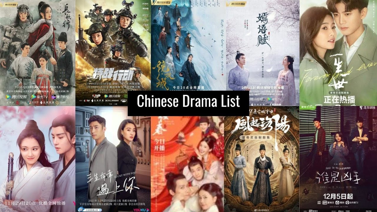 Chinese Drama List: Leo Wu, Dilraba, Bailu, Wang Yibo, Victoria Song, Jeremy Tsui
