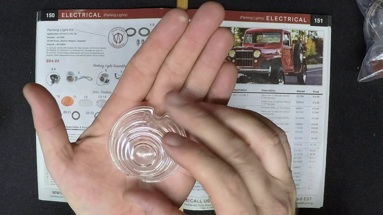 Parking Lights - Kaiser Willys Jeep Parts