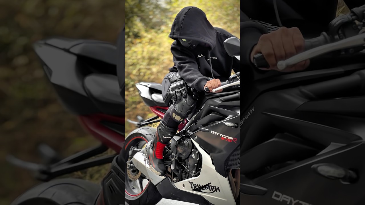 Daytona 675r stock exhaust 💥#daytona #triumph #675r #viralvideo #trending #ytshorts #daytona675r