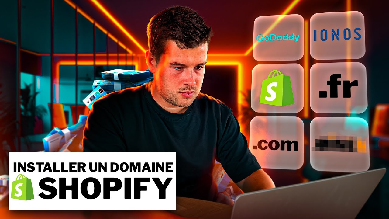 Comment AJOUTER UN NOM DE DOMAINE sur Shopify | RAPIDE et FACILE