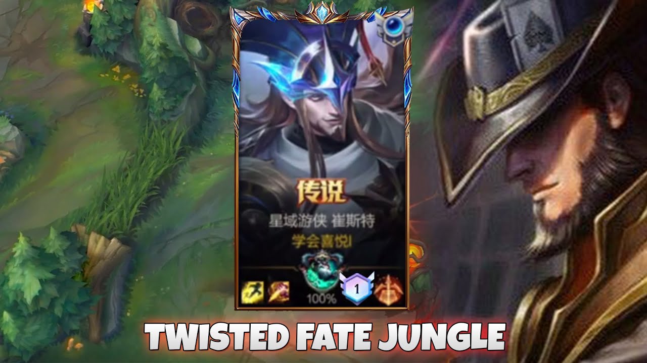 TOP 1 CHINESE TWISTED FATE CHALLENGER GAMEPLAY IN CHINA SERVER - WILD RIFT TWISTED FATE