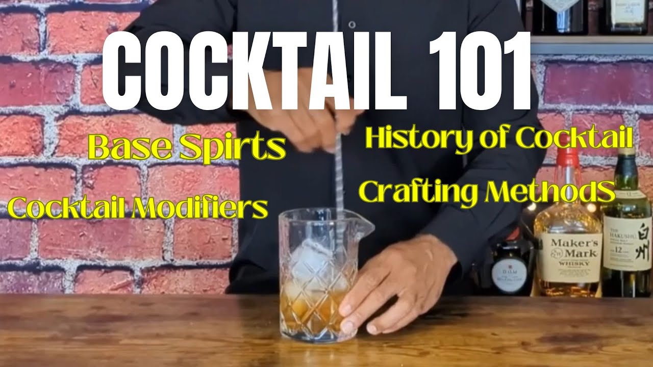 Cocktail & Mixology 101 for Beginners!