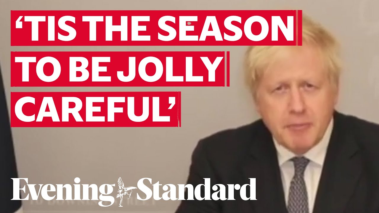 Boris Johnson says Christmas is the season to be ‘jolly careful’ despite Covid-19 vaccine hopes