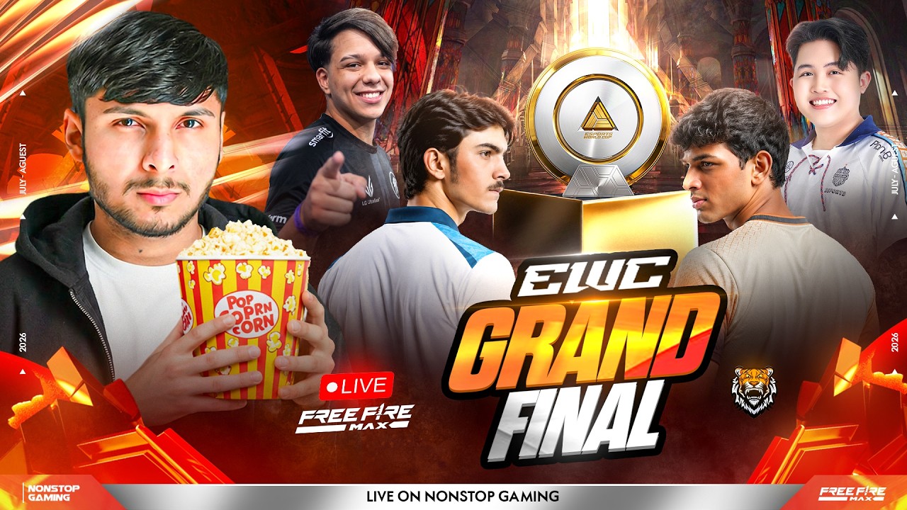 EWC GRAND FINALE ( CHAMPION RUSH )  WATCH PARTY FROM PARIS 🤯 || Let's Gooo Team INDIA 🇮🇳