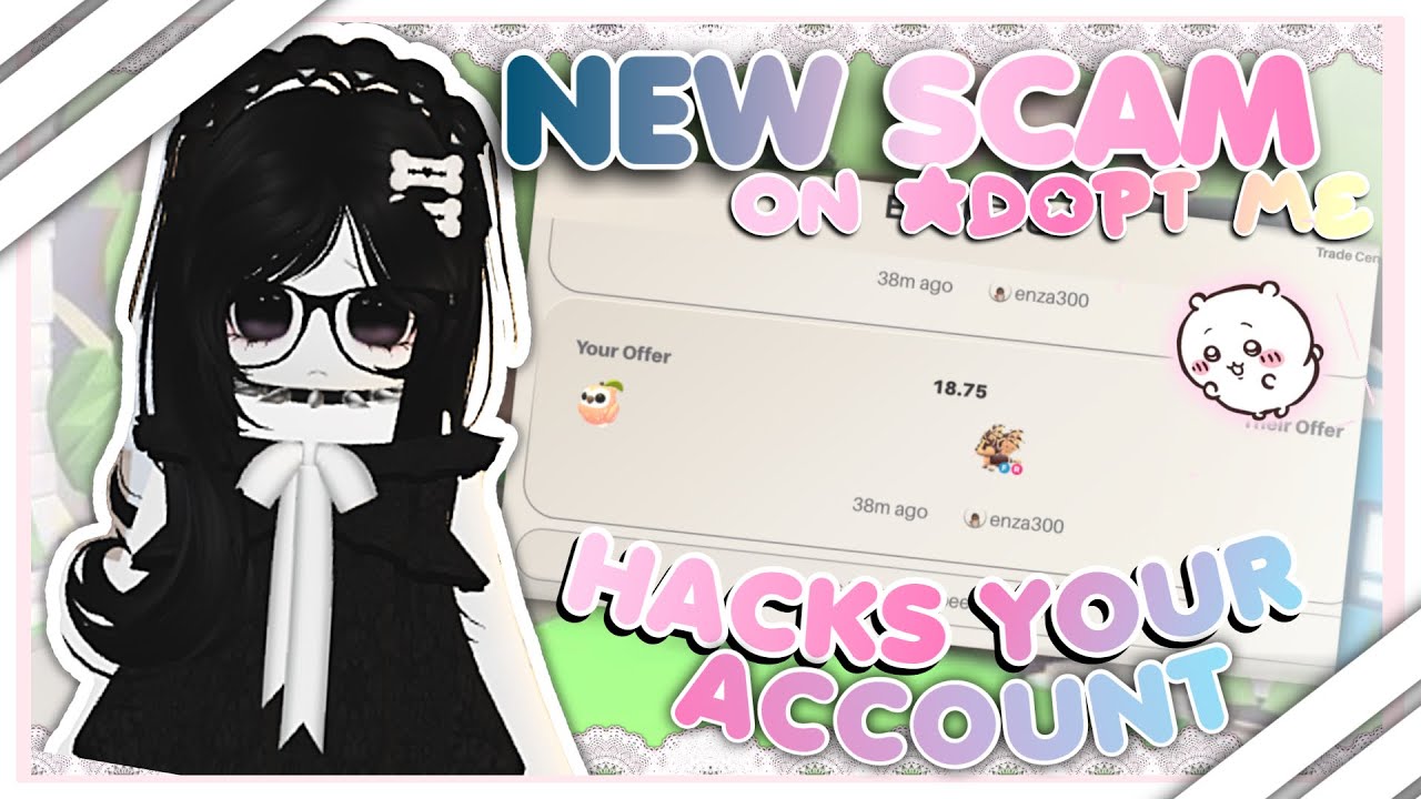 New Adopt Me Scam HACKS YOUR ACCOUNT😓(￣^￣)ゞ