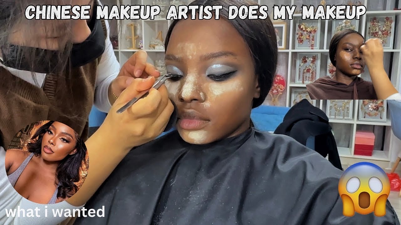 BLACK GIRL GETS MAKEUP DONE IN CHINA FOR THE FIRST TIME | *shocking results*
