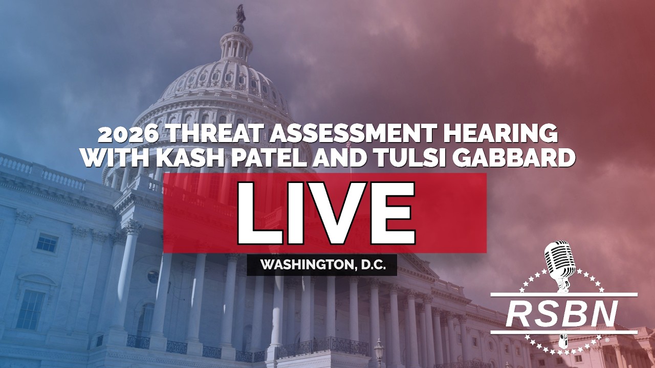 LIVE: 2026 Threat Assessment Hearing with Kash Patel, Tulsi Gabbard, & John Ratcliffe - 3/19/26
