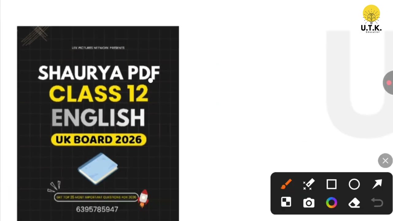 Uk Board 2026 💀 Class 10th English 🔥 Most Important Questions 2026 | Uk Board 2026