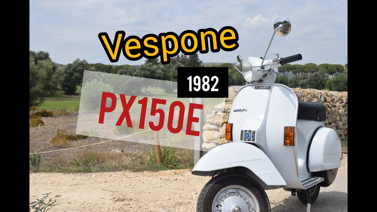Vespa Px150E 1982 - Giannelli Sound - Cam On Board