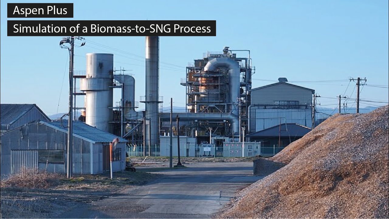 Aspen Plus: Simulation of a Biomass-to-SNG Process