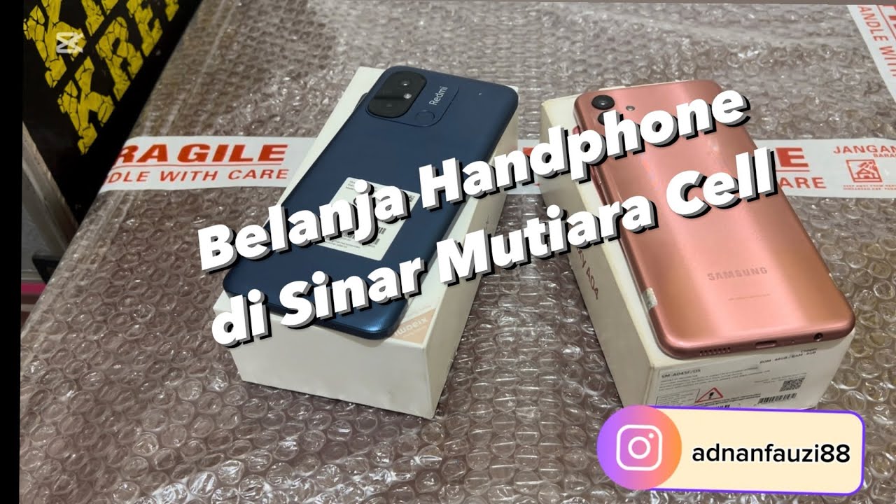 Belanja Handphone Second di Sinar Mutiara Cell lagi?