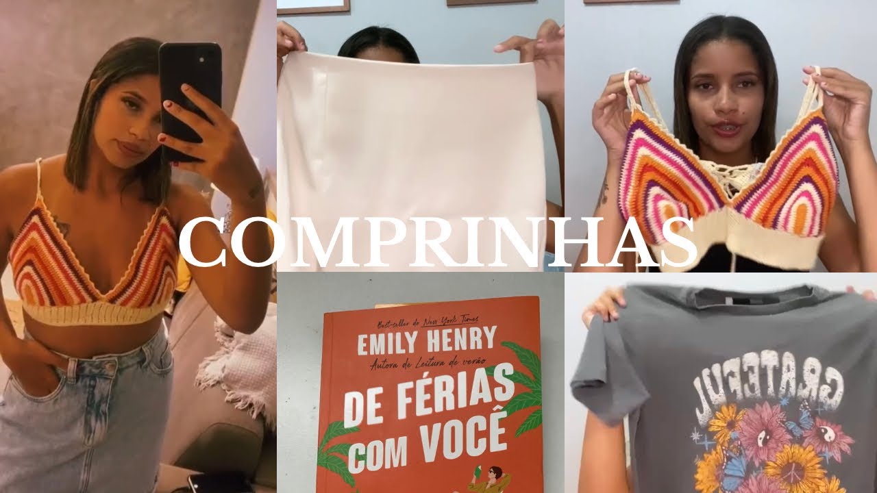COMPRINHAS DO MÊS | ROUPAS DE VERÃO, BIQUÍNI, LIVRO E MUITO MAIS
