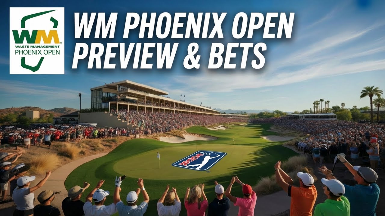PGA Tour Betting Picks: WM Phoenix Open!