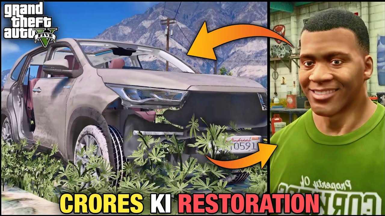2 Crore Me Ye Kya Kardiya 😳 Innova Hycross Ultimate Restoration ( GTA 5 Mods )