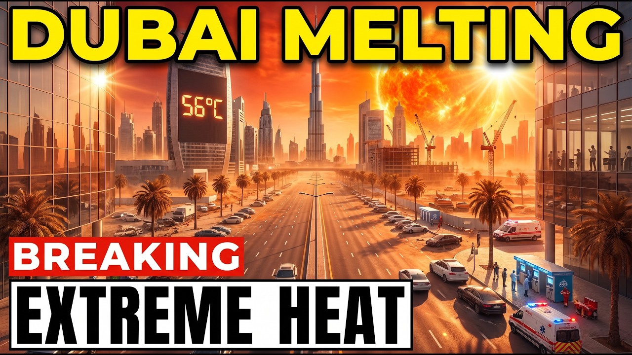 Dubai Hits 56&deg;C &mdash; The Temperature That Makes Outdoor Life Impossible